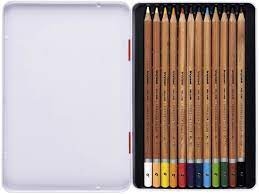 KLEURPOTLODEN IN BLIK EXPRESSION: 12 STUKS (7705M12) ()